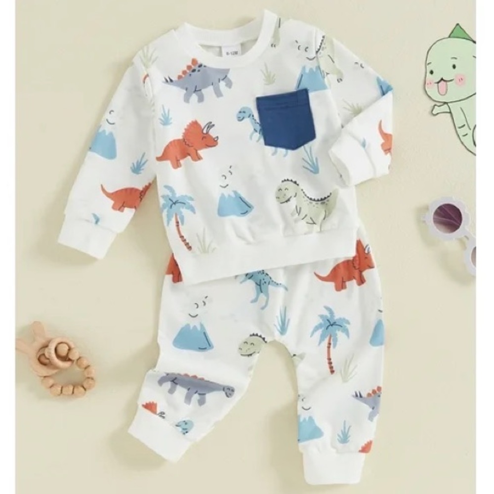 KIDS DINOSAUR MATCHING SET